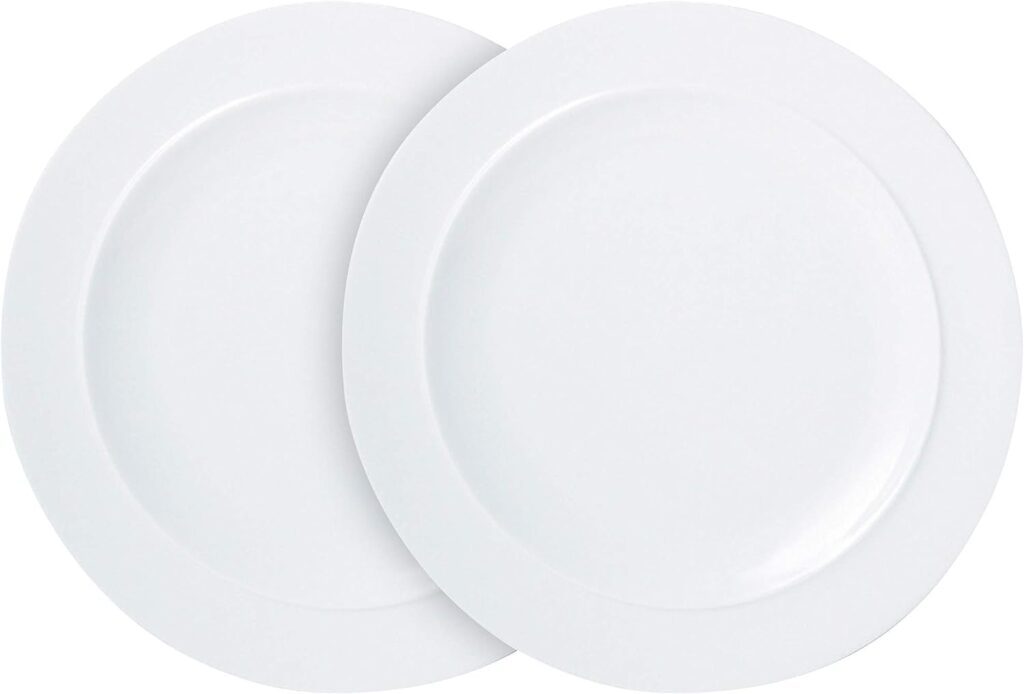 White By Denby 2 Piece Medium Plate Set