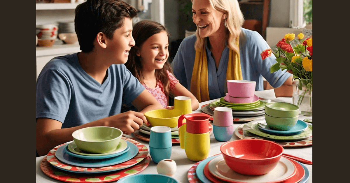 Best Melamine Dinnerware Sets for Families